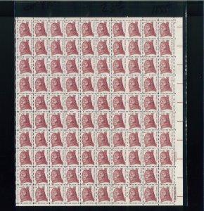United States 13¢ Chief Crazy Horse Postage Stamp #1855 MNH Full Sheet
