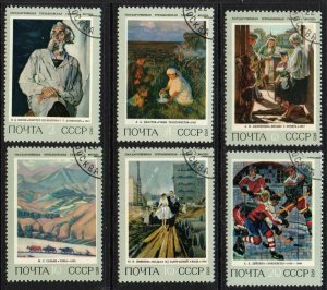 Russia Sc #4103-4108 Used