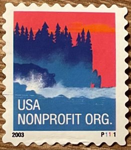 US #3785 Used PNC Single #P1111 Sea Coast L35