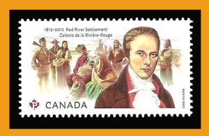 Canada 2012,MNH - Red River Settlement 