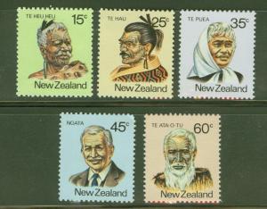 New Zealand Scott 719-23 MH*  1980 set CV$2.85