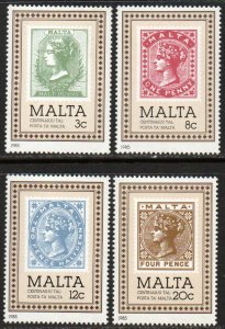 Malta Sc #653-656 MNH