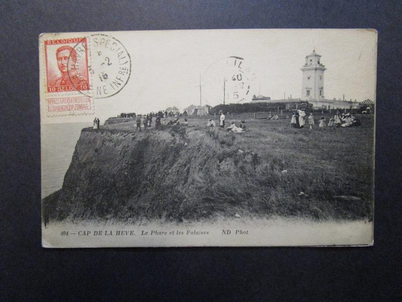 Belgium Used in France 1916 Military Postcard / Le Harve Inf CDS - Z7140