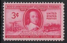 SCOTT # 971 VOLUNTEER FIREMAN ISSUE SINGLE MINT NEVER HINGED 1948 GEM