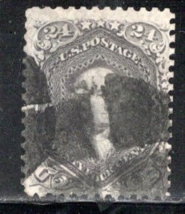 United States Scott 70, used, fancy cancel