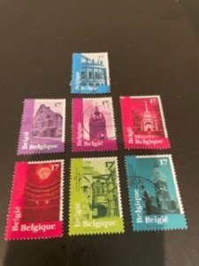 Belgium sc 1701 b-d,f,g,j,l u