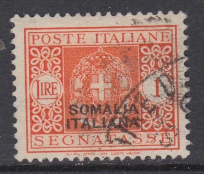 Italy Somalia Tax n.60 used