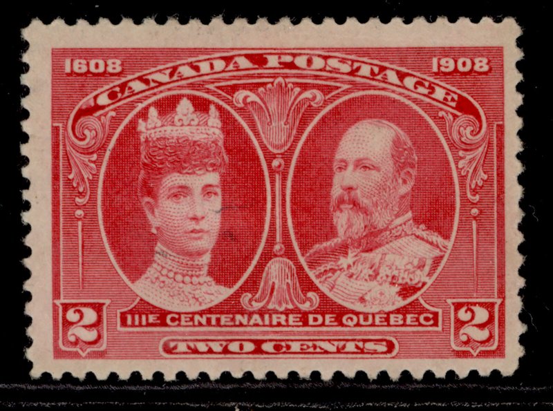 CANADA EDVII SG190, 2c carmine, M MINT. Cat £28.