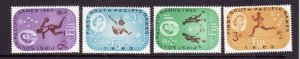 Fiji-Sc#199-202-unused NH set-Sports-South Pacific Games-id3-1963-