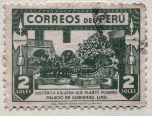 AlexStamps PERU #410 VF Used 