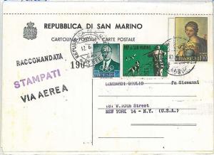 OLYMPICS - HUNTING - DOGS : SAN MARINO postal history 1963