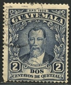 Guatemala - SC #235- USED - 1929 - Item G379