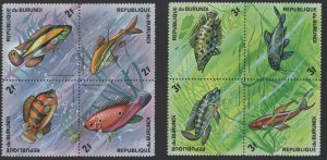 Burundi #449-454 MNH-VF