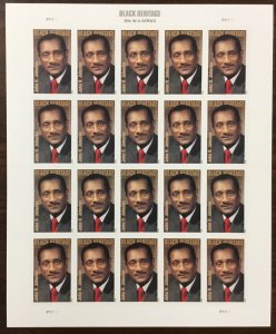 4624 John H. Johnson Publisher  MNH  Forever sheet of 20  FV $13.60  issued 2012