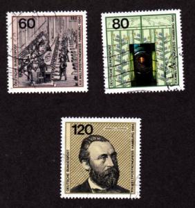 Germany # 1420 a-c Used!