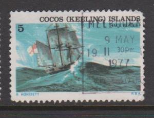 Cocos Islands Sc#22 Used