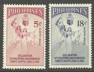 PHILIPPINES SCOTT 615-616