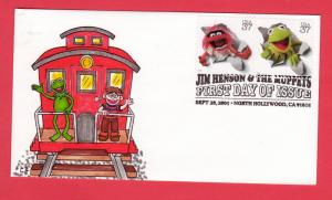 #3944 Jim Henson's Muppets  - FCE HANDPAINTED  Cachet