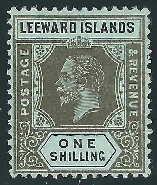 Leeward Is 54 SG 54 MVLH 1913 SCV $17.50