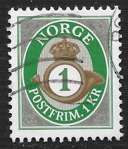 Norway #1283 1k Post Horn