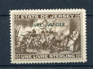 JERSEY JURE-JUSTICIER REVENUE £1 MINT