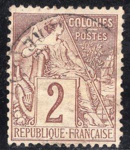 FRENCH COLONIES SCOTT 47