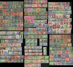 300+ Chile Postage Latin America Stamp Collection Used Mint LH