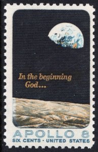 SC#1371 6¢ Apollo 8 Mission Issue (1969) MNH