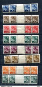 Bohemia&Moravia 1939-41 German Protectorate Full set Strips Gutters MNH 14836