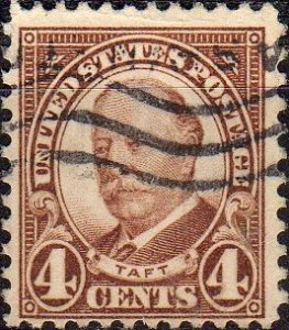 United States 685 - Used - 4c William H. Taft (1930) (2)