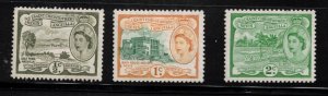 ST CHRISTOPHER, NEVIS & ANGUILLA  Scott # 120-2 MH - QEII & Various