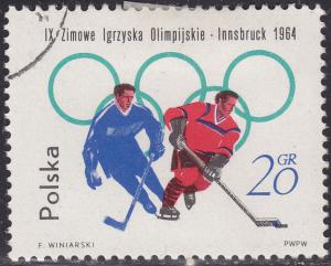 Poland 1198 Olympic Ice Hockey 1964