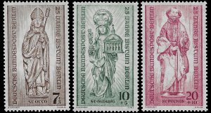 Germany-Berlin 1955 Sc 9NB14-16 MNH vf German Saints