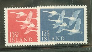 Iceland #298-9 Mint (NH) Single (Complete Set)