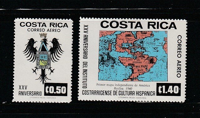 Costa Rica C700-C701 Set MH Various