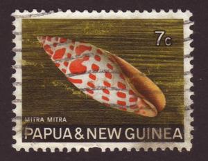 Papua New Guinea 1968 Sc#269, SG#141  7c Sea Shell USED.