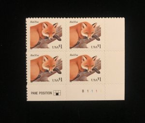 3036 LR Plate Block of 4, MNH