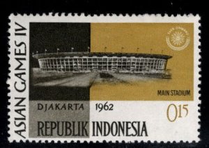 Indonesia Scott 551 MNH** Asian Games Stadium stamp