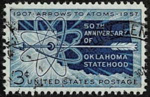 1957 United States Scott Catalog Number 1092 Used