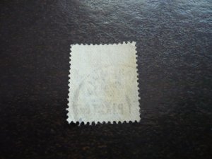 Stamps - Great Britain Offices in Turkey- Scott# 13 - Used Part Set of 1 Stamp