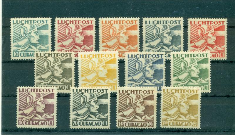 Neth Antilles - Sc# C4-16. 1931-9 Allegory Air Mails.