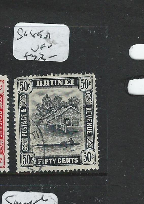 BRUNEI  (PP0608B) 50C  SG 89A   VFU