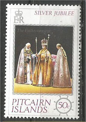 PITCAIRN ISLANDS , 1977, MNH 50c Elizabeth II. Scott 162