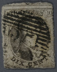 Belgium #10 Used VG Numeral 25 Cancel