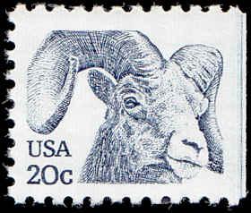 Scott 1949 Bighorn Booklet Single Type I MNH 