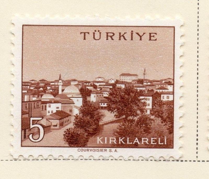 Turkey 1959 Early Issue Fine Mint Hinged 5K. 091532