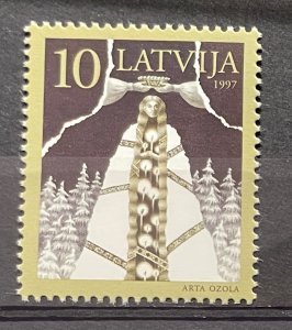 (1183) LATVIA 1997 : Sc# 439 TURN OF THE EPOCHS  - MNH VF