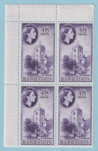 BARBADOS 244 BLOCK OF FOUR  MINT NEVER HINGED OG ** NO FAULTS EXTRA FINE! - W869