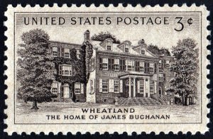 SC#1081 3¢ Wheatland (1956) MNH