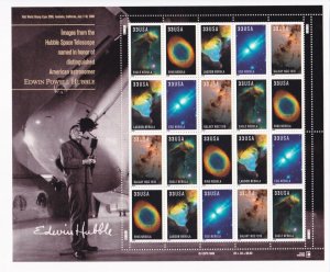 U.S.: Sc #3384-88, Edwin Powell Hubble Stamps 33c, Sheet of 20, MNH (3384)